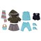 Style Girls: 18" Doll Outfit - Jacket W/ Scarf - 9 Piece Outfit Set, Baby Doll Dress Up, Doll Accessories, Ages 3+